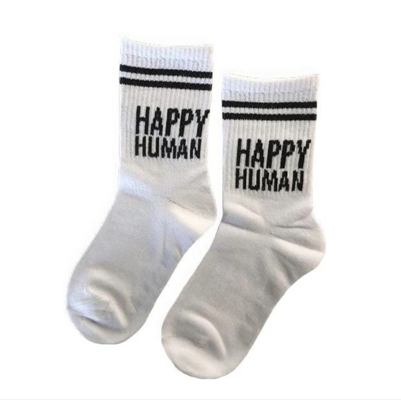 NWT cos I said so happy human socks - Picture 1 of 1
